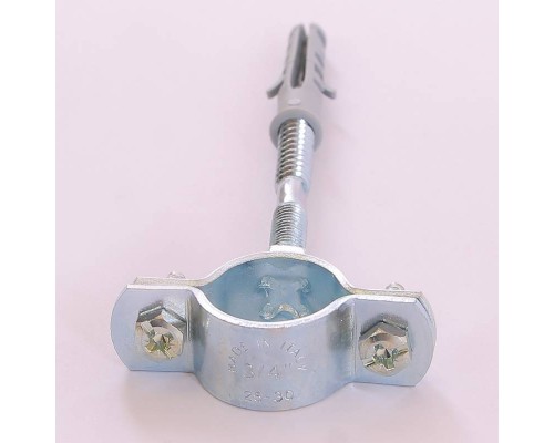 Кронштейн для стальной трубы с дюбелем EMMETI 3/4"