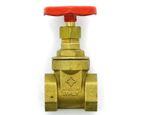 Задвижка клиновидная ВВ латунная PN20 UNI-FITT 1/2" Задвижка клиновидная ВВ латунная PN20 UNI-FITT 1/2"