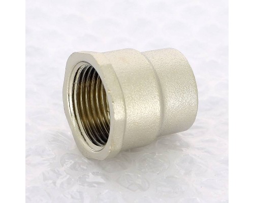 Муфта В никелированная UNI-FITT 1/2"x3/4" Муфта В никелированная UNI-FITT 1/2"x3/4"