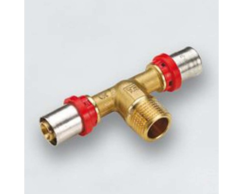 Тройник пресс-Н TIEMME 16х1/2"х16
