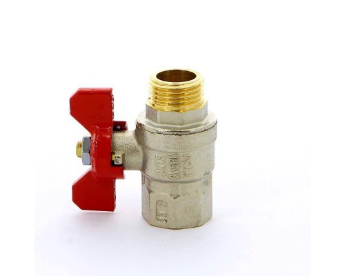 Кран шаровой НВ SCIROCCO бабочка TIEMME 1/2" Кран шаровой НВ SCIROCCO бабочка TIEMME 1/2"