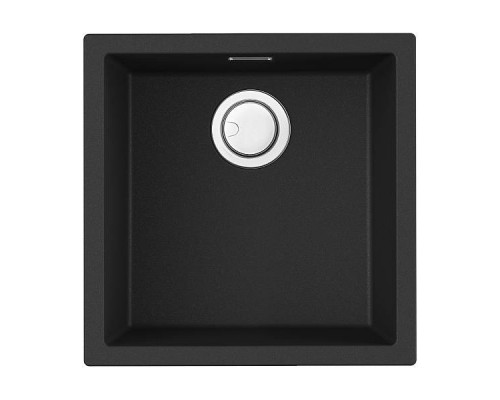 Omoikiri Yamakawa 45-U/I-GB Кухонная мойка Artceramic 45,6x45,6 см, цвет: графит 4993781