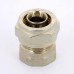 Муфта обжим-В никелированная UNI-FITT 20х1/2"