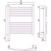 Сунержа Богема 3.0 Полотенцесушитель электрический 50x60h, лев., цвет: мат. шампань 022-5802-6050