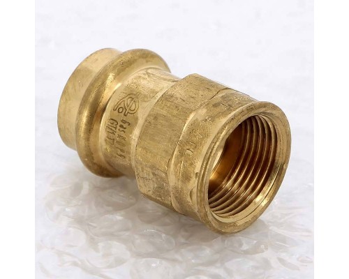 Муфта пресс-В бронза Profipress G VIEGA 22х3/4" Муфта пресс-В бронза Profipress G VIEGA 22х3/4"