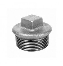 Заглушка чуг оц Ду40 (1 1/2") НР Fittex PLUS