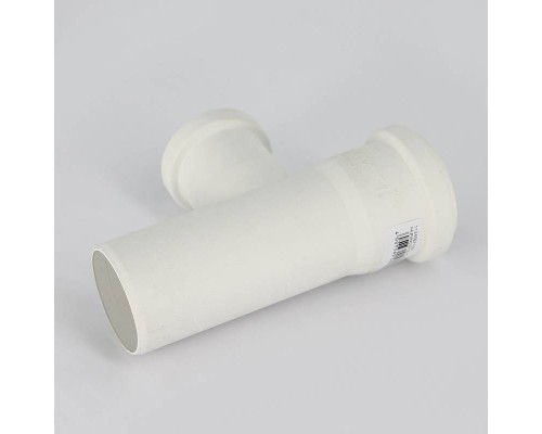 Тройник Rehau с резиновыми уплотнениями d50/40 87" RAUPIANO Plus