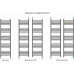 Сунержа Богема Полотенцесушитель водяной 60x190h, цвет: без покрытия 00-0220-1960