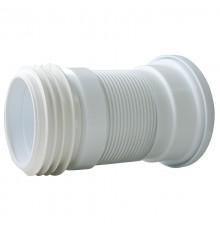 Труба фановая гофрированная армированная L200-350 мм, D110 мм, для выпуска унитаза