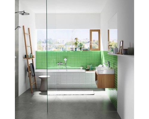 Смеситель для ванны HansGrohe 100 HG Novus со сливным гарнитуром хром