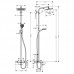 Душевая система HansGrohe HG Crometta E Showerpipe 240 1jet с термостатическим смесителем для ванны хром