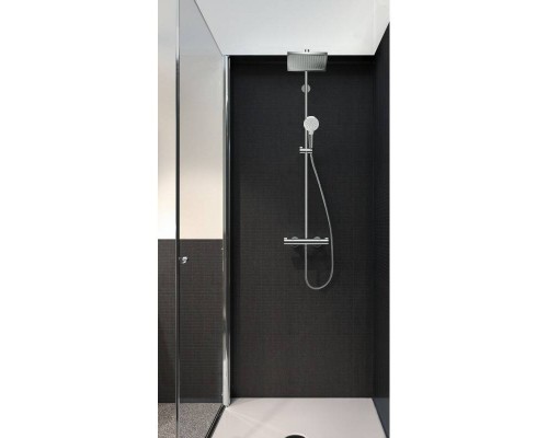 Душевая система HansGrohe HG Crometta Е 240 1jet Showerpipe с термостатом хром