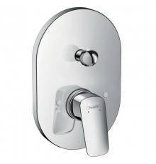 Смеситель для ванны HansGrohe HG Logis СМ хром овальный