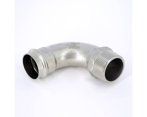 Угол Н-пресс IBP 35 х 1/2" нержавеющая сталь