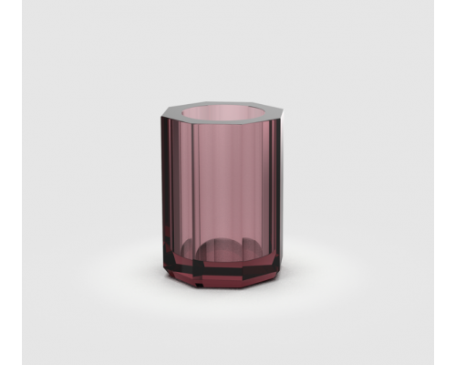 Стакан, Decor Walther, Kristall, шгв 70-70-100, цвет-Rich Burgundy