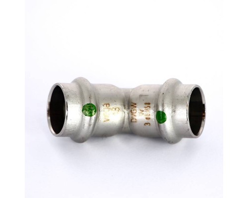 Угол пресс 45 град. нержавеющая сталь Sanpress Inox VIEGA 18