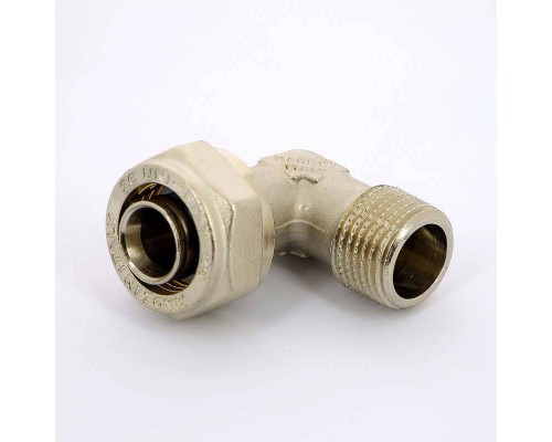 Угол обжим-Н никелированный UNI-FITT 20х1/2"