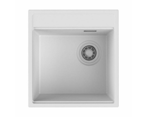 Мойка, OMOIKIRI, Yoru, шгв 470-510-223, отверстия для смесителя-3 промаркированных, цвет-белый