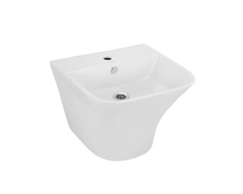 Раковина, Jaquar, Aria, шгв 500-440-385, отверстия для смесителя-1, цвет-белый