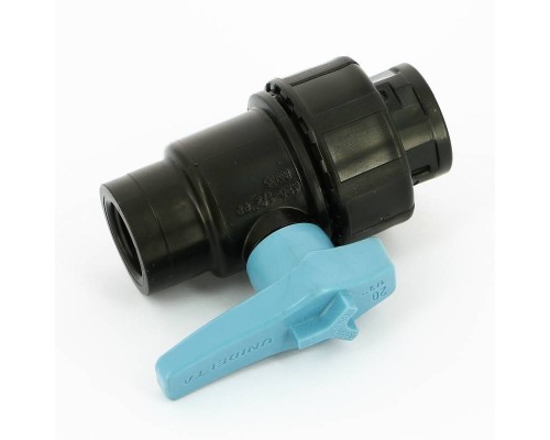 Кран ВВ Unidelta 1/2" для труб ПНД полипропилен PP-B