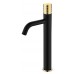 Boheme Stick Смеситель для раковины низкий, цвет: Black Diamond Gold 121-BG