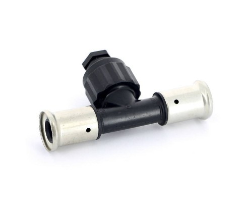 Тройник пресс-В PVDF HENCO 16x1/2"x20 Тройник пресс-В PVDF HENCO 16x1/2"x20