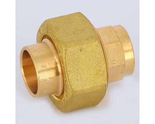 Разъемное соединение пайка-пайка с коническим уплотнением VIEGA 15