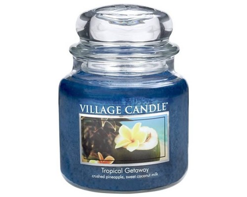 Декоративная свеча Village Candle Тропический остров (389 грамма)