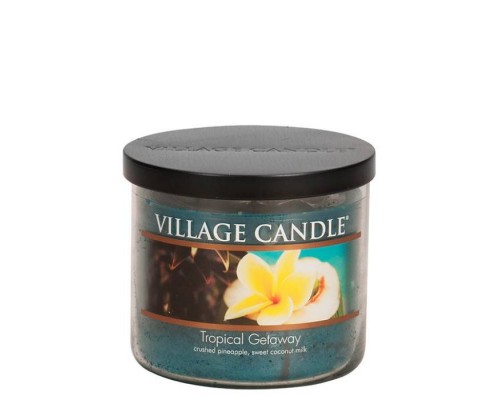 Декоративная свеча Village Candle Тропический остров (396 грамм)