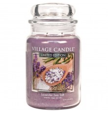 Декоративная свеча Village Candle Лаванда и Морская соль (602 грамма)