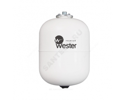 Бак мембранный д/отопления 8л 12атм 3/4" НР бел WDV Premium Wester 0-14-0350