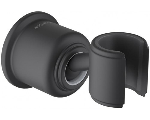 AQ2407MB КЛАССИК держатель ручного душа, матовый черный AQ2407MB