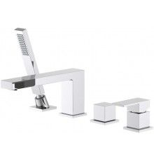 AQ1648CR ЛИБРА смеситель на борт ванны на 4 отв. AQ1648CR