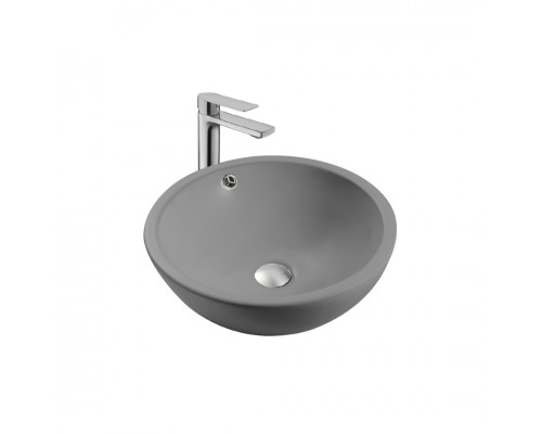 AQ5354-MG раковина 440440175 для установки на столешницу, матовый серый AQ5354-MG