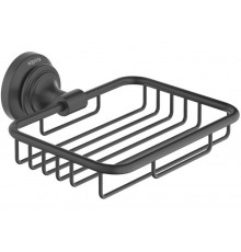 AQ4533MB КЛАССИК мыльница решетка, матовый черный AQ4533MB