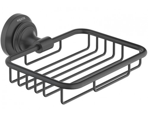 AQ4533MB КЛАССИК мыльница решетка, матовый черный AQ4533MB