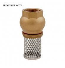 Клапан обратный 1/2" пружинный погружной с литым фильтром