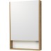 1A252102SDZ90 Зеркальный шкаф Сканди 55 Белый/Дуб Рустикальный 1A252102SDZ90