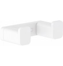 41755700 HG AddStoris двойной крючок матовый белый 41755700