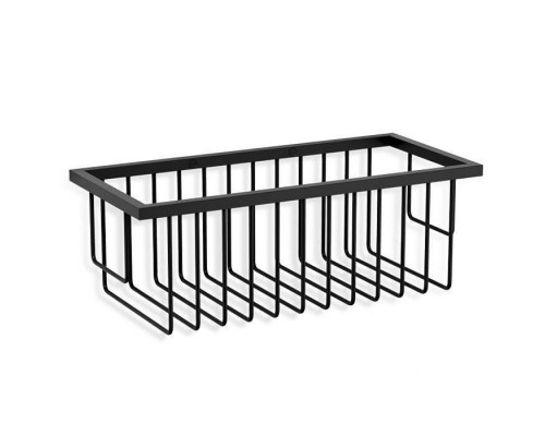Полка, Decor Walther, WA, WND 1, шгв 260-125-95, цвет-черный матовый