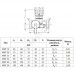 Клапан баланс лат MNT Ду15 Ру16 м/м Kvs1.6 нип Danfoss 003Z2331