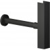 AV00102/3BM сифон, матовый черный AV00102/3BM