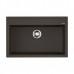 Omoikiri Daisen 77-DC Кухонная мойка Artgranit 77x51 см, цвет: темный шоколад 4993629