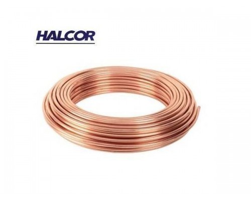 Труба медная 5/8 HALCOR ASTM B280 15,88х0,89х15000мм