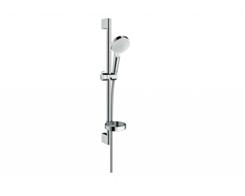 Душевой гарнитур, Hansgrohe, Crometta Vario, цвет-белый/хром