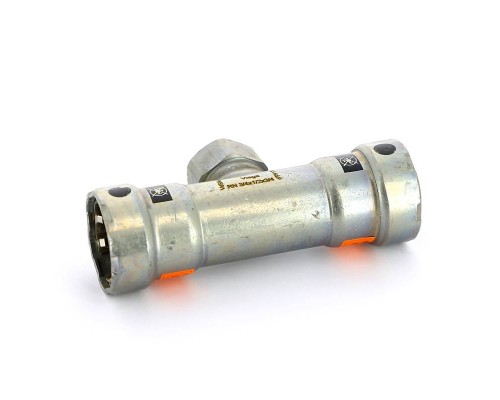 Тройник пресс-В оцинкованная сталь Megapress VIEGA 3/4"x1/2"x3/4