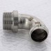 Угол пресс-Н нержавеющая сталь Sanpress Inox VIEGA 35х1"1/4