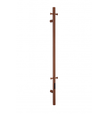 Boheme Uno Полотенцесушитель электрический с крючками, цвет: brushed bronze 726-BRB