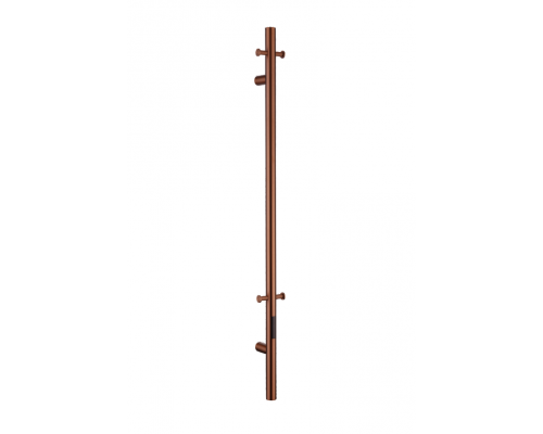 Boheme Uno Полотенцесушитель электрический с крючками, цвет: brushed bronze 726-BRB