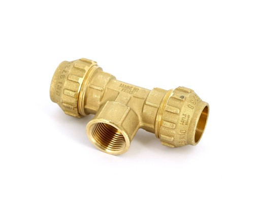 Тройник обжим-В TIEMME 25х3/4"х25